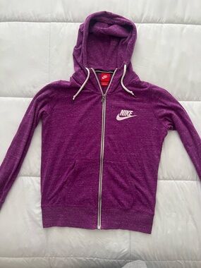 Nike Purple Full-Zip Hoodie